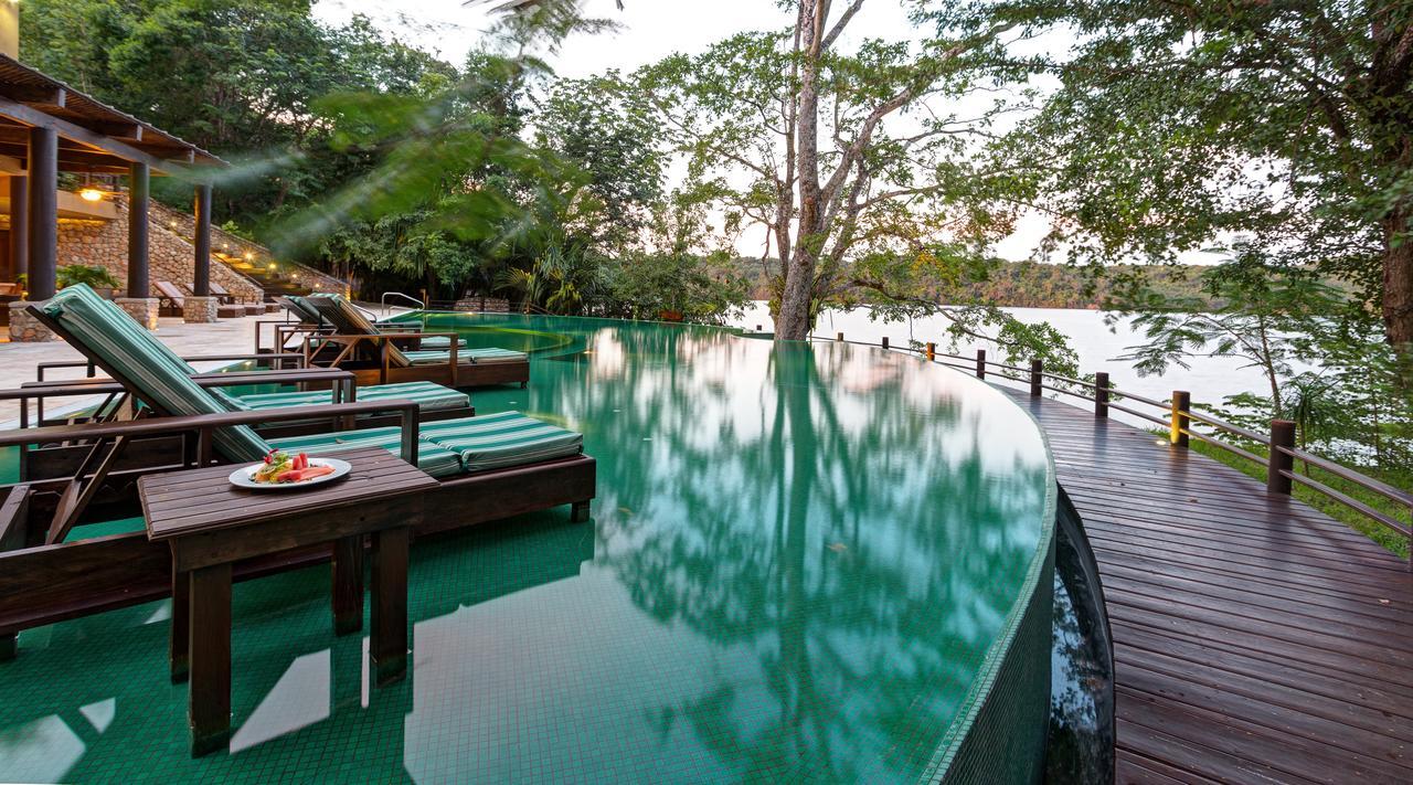 Las Lagunas Boutique Hotel Flores Luaran gambar