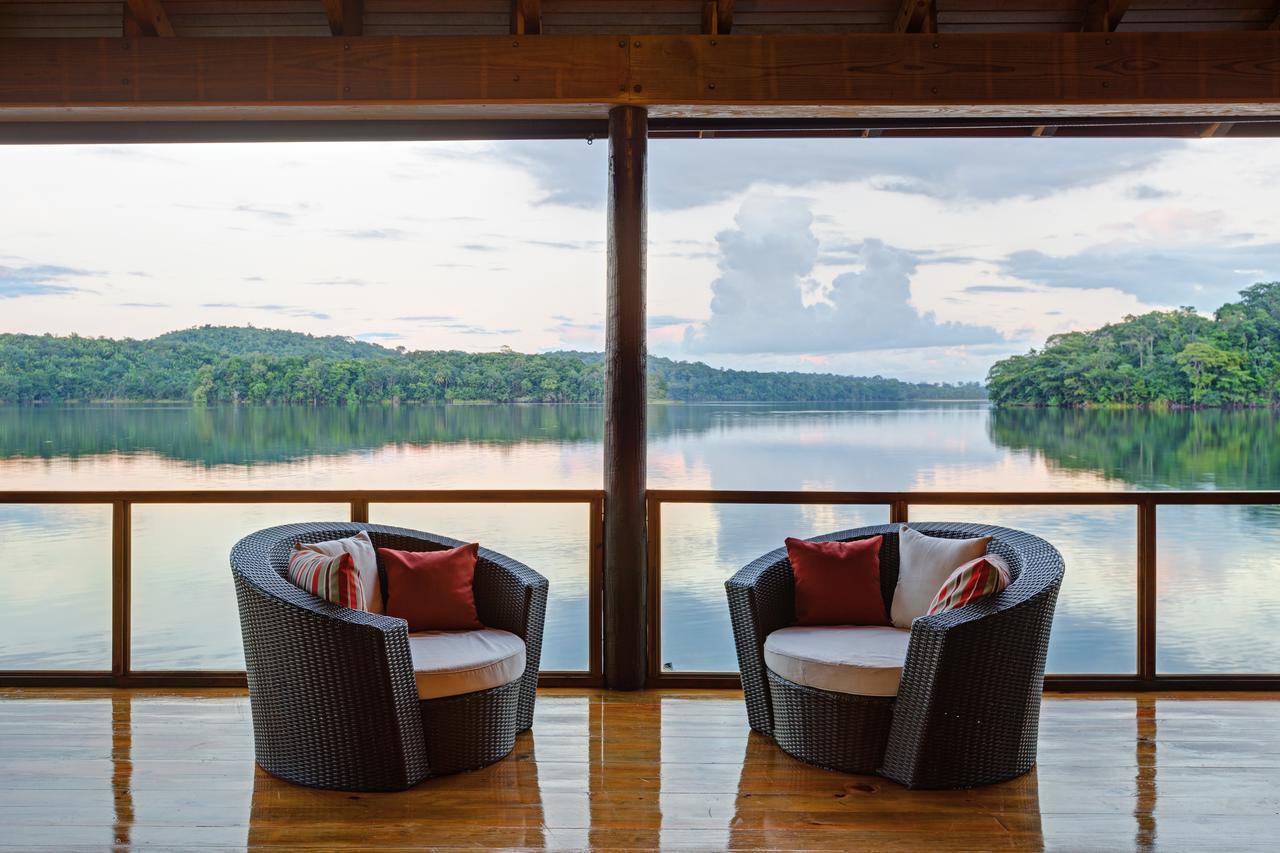 Las Lagunas Boutique Hotel Flores Luaran gambar